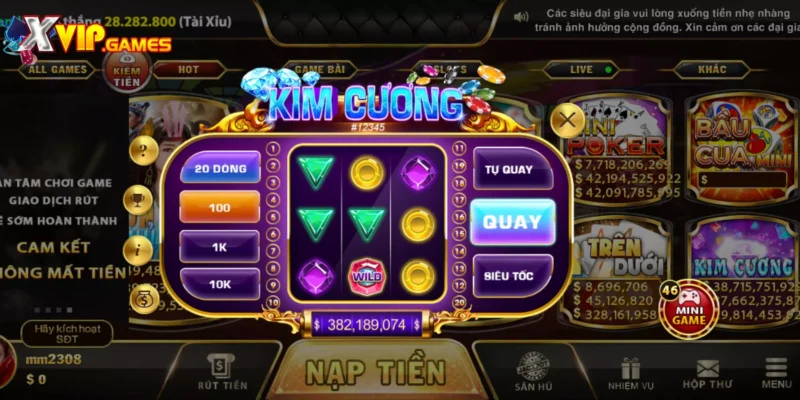 Giới Thiệu Về Game Kim Cương Tại Xvip